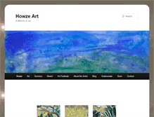 Tablet Screenshot of howzeart.com